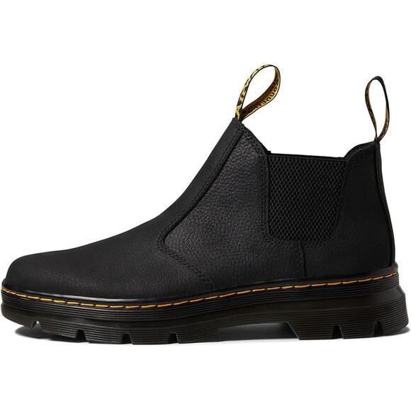 Dr. Martens Womens Work Hardie II Chelsea Boots US 6 M EU 37 Black Leather NIB - Picture 2 of 12
